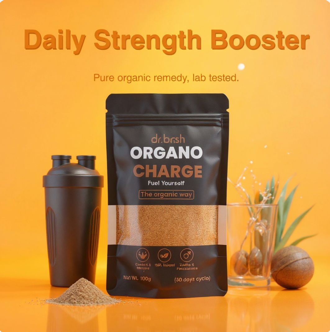 Organo Charge™ | Natural Energy Booster for Men