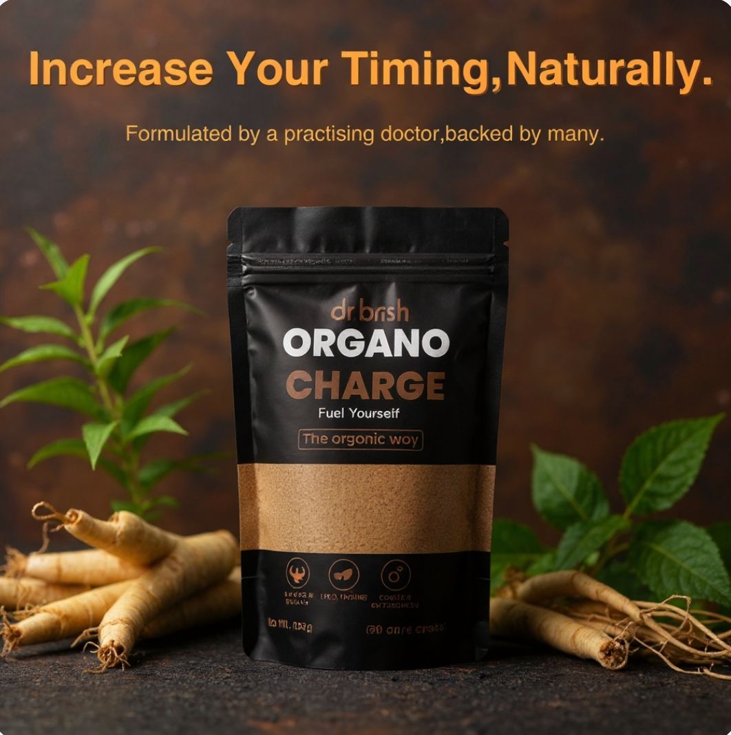 Organo Charge™ | Natural Energy Booster for Men