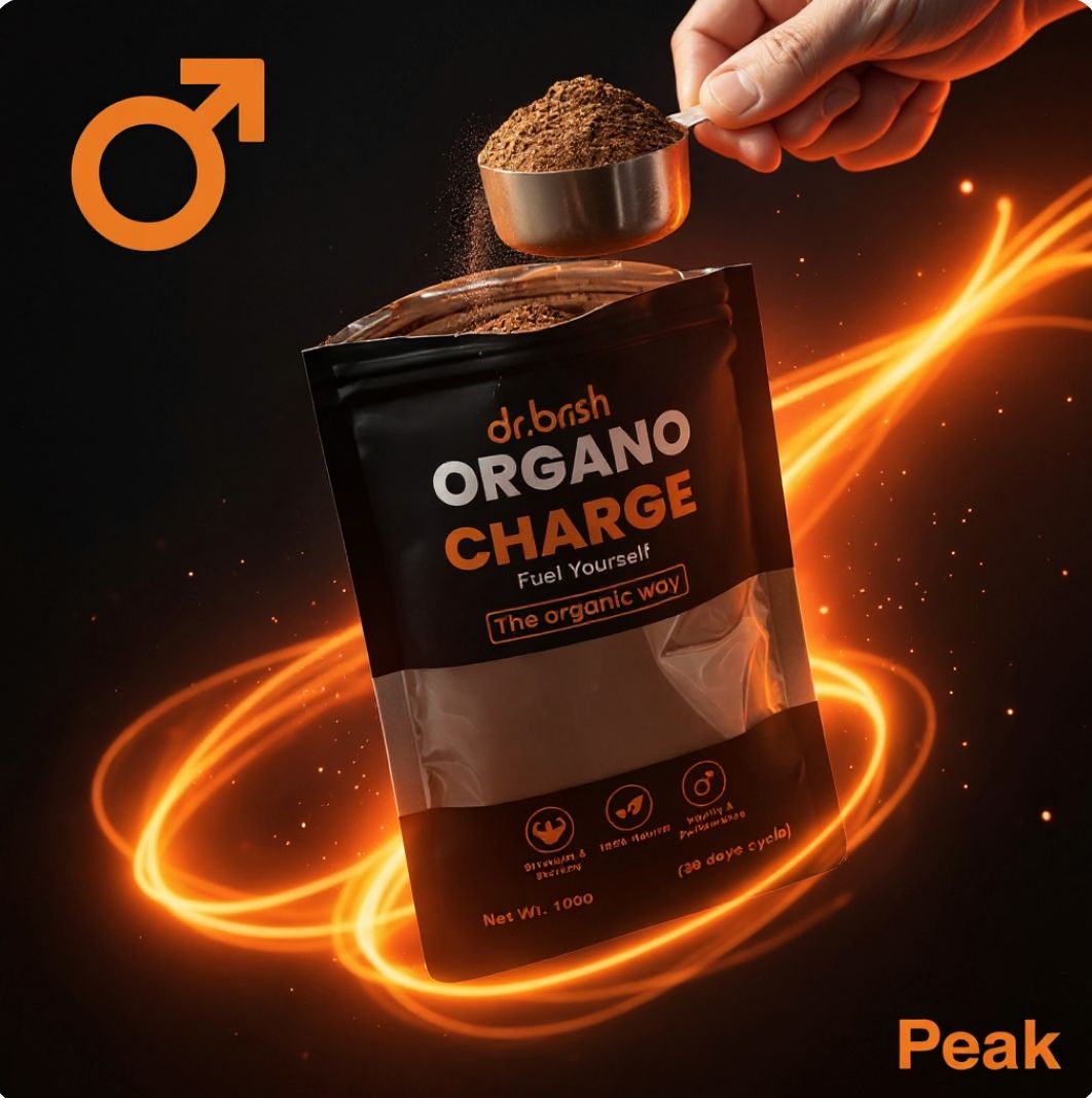 Organo Charge™ | Natural Energy Booster for Men